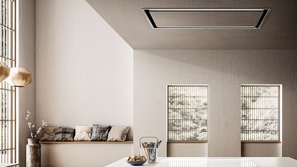 Elica Illusion H30 PAINT A 100 Ceiling Kitchen Hood (Duct Out) -d