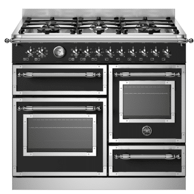 Bertazzoni Heritage Series Free-Standing Gas Cooker with Electric Triple Oven HER106L3ENET