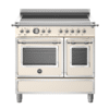 Bertazzoni Heritage Series Free-Standing Induction Cooker with Electric Double Oven HER95I2EAVT