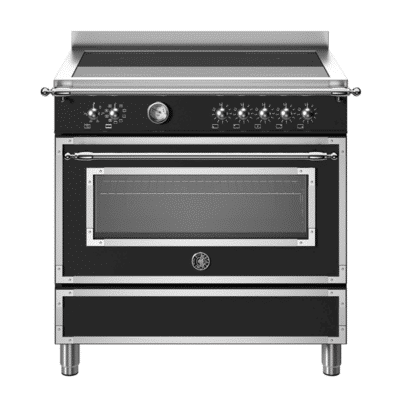 Bertazzoni Heritage Series Free-Standing Induction Cooker with Electric Oven HER95I1ENET