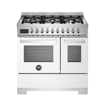 Bertazzoni Professional Series Free-Standing Gas Cooker with Electric Double Oven PRO96L2EBIT2