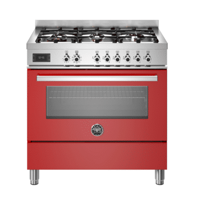 Bertazzoni Professional Series Free-Standing Gas Cooker with Electric Oven PRO96L1EROT