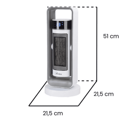 Ardes Oblivion Digital Ceramic Tower Heater AR4P20 f