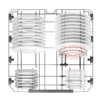Hoover-H-Dish-500-Built-In-Dishwasher-HI 4E7F1S o