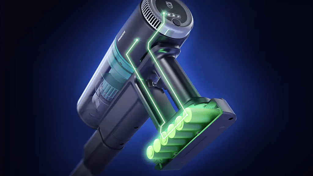 Philips Series 3000 Aqua Cordless Vacuum Cleaner XC3131 01 d