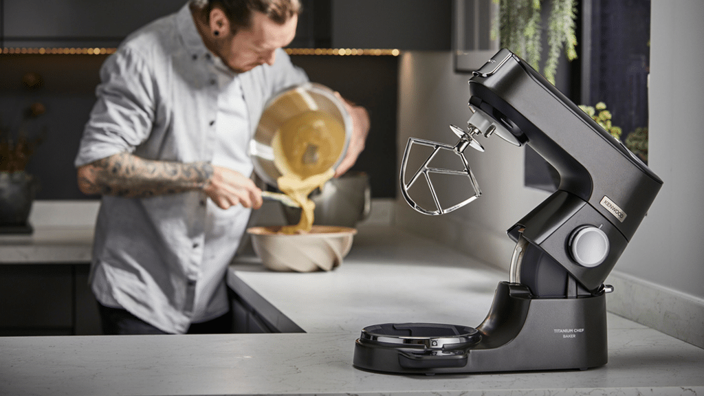 Kenwood Titanium Chef Baker XL Kitchen Machine KVL85.004BK d