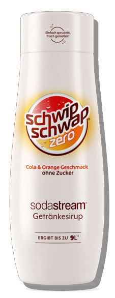 Sodastream Schwip Schwap without sugar syrup