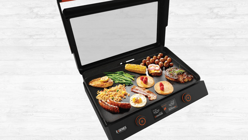 Blackstone E-Series 22” Electric Indoor & Outdoor Tabletop Grill or Portable Electric BBQ e