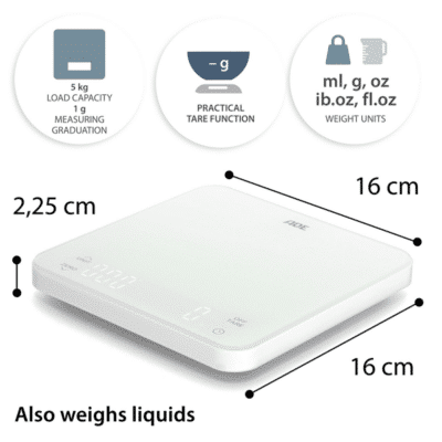 ADE KE2100 Nuria Digital Kitchen Scale b