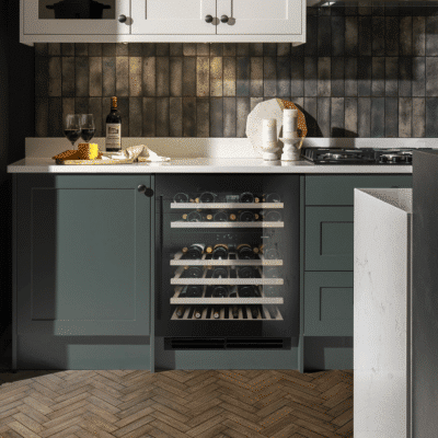 Caple Undercounter Dual Zone Wine Cabinet WI6136BG b