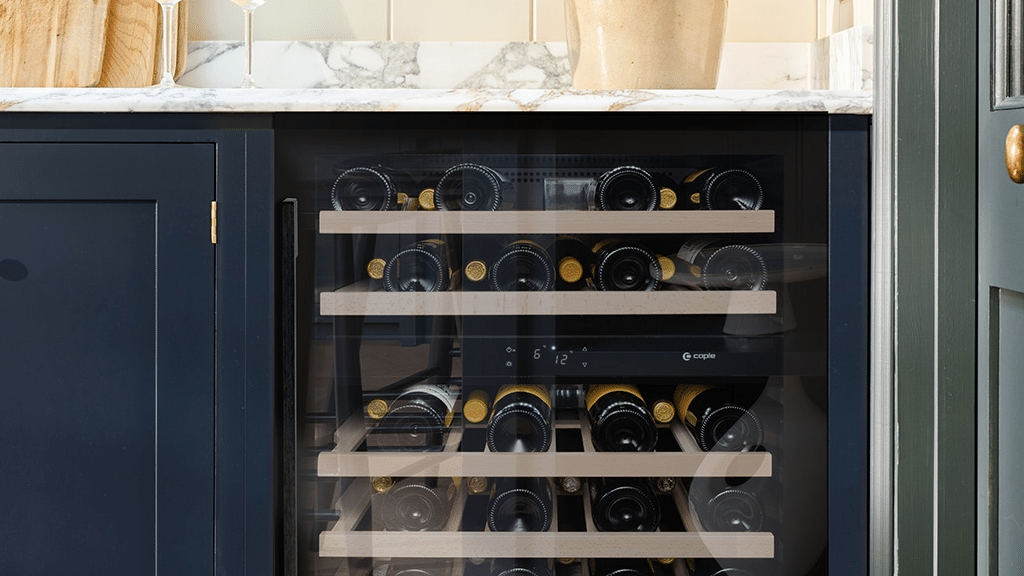 Caple Undercounter Dual Zone Wine Cabinet WI6136BG