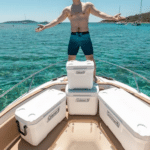 Coleman Xtreme Marine 100QT Wheeled Cooler 2000037402 g