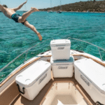 Coleman Xtreme Marine 100QT Wheeled Cooler 2000037402 h