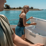Coleman Xtreme Marine 100QT Wheeled Cooler 2000037402 m