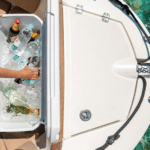 Coleman Xtreme Marine 70QT Wheeled Cooler 2000037401 H