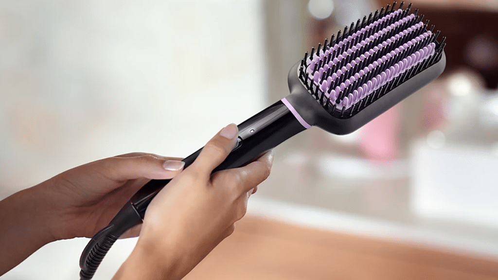 Philips StyleCare Essential Hair Straightener Brush Crosscraft
