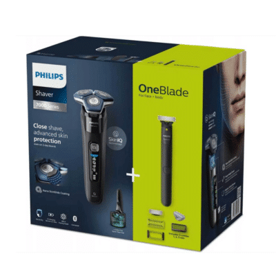 Philips Series 7000 Wet & Dry Electric Shaver + OneBlade Electric Shaver S7886 78 a8