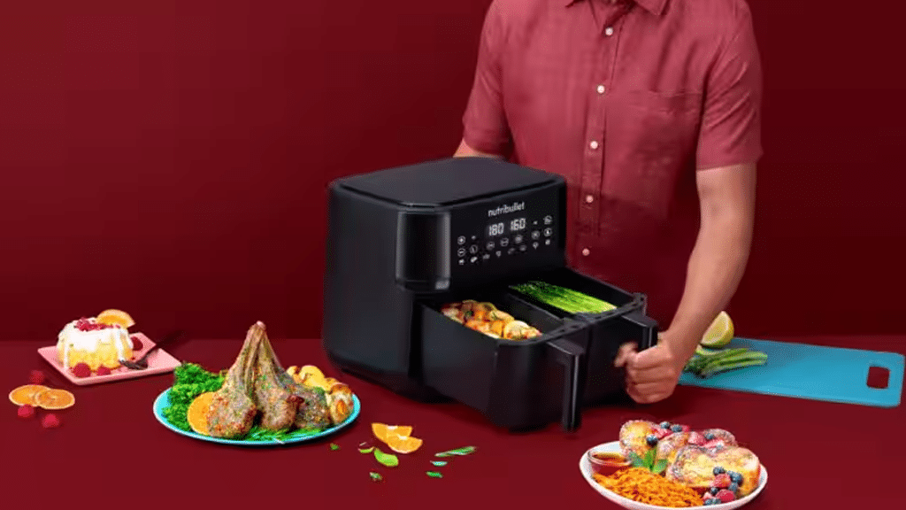 nutribullet® Twin Drawer Air Fryer NBA081B g