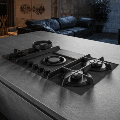 Elica NikolaTesla Flame Gas Aspiration Hob PRF0196341 b