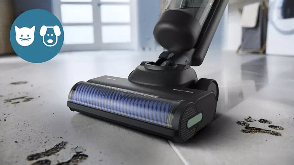 Philips Series 7000 AquaTrio Wet and Dry Cordless Floor Cleaner XW7263 11 m