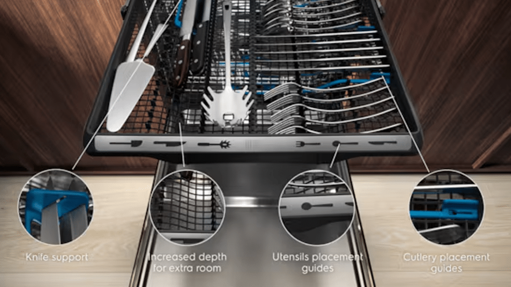 Electrolux ComfortLift® Series 900 Built In Dishwasher KECB7310L b
