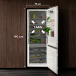 Electrolux GreenZone Series 700 Built In Fridge Freezer KNR7TE75S C
