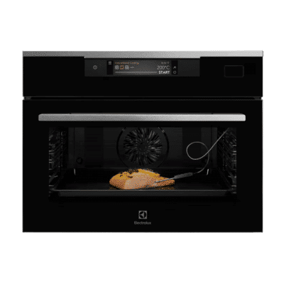 Electrolux SteamBoost Series 800 Built In Combi Compact Oven KVBAS21WX 2