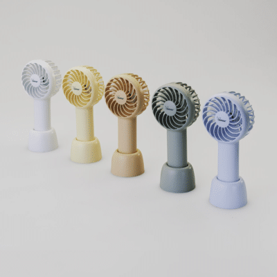 Bimar VA50.CO Handheld Rechargeable Mini Fan g