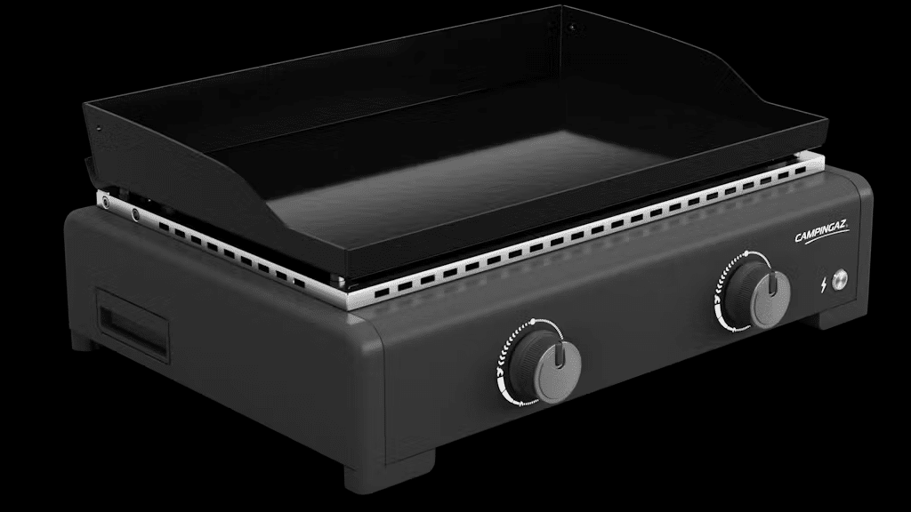 Campingaz Othello 2 L Gas BBQ Plancha Griddle 2217201 b