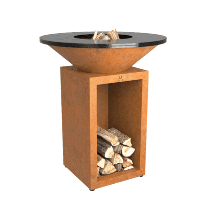 OFYR Classic Storage Corten 85 Fire Plate Grill A