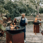 OFYR Classic Storage Corten 85 Fire Plate Grill A3