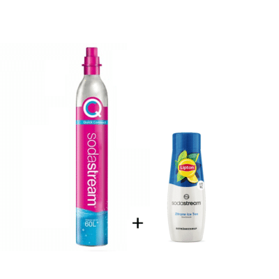 SodaStream 60L Cylinder for Water Carbonator pink Offer