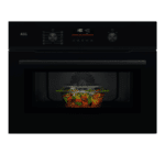 AEG CombiAir Compact Series 5000 Built In Microwave Oven NKO5N401B d