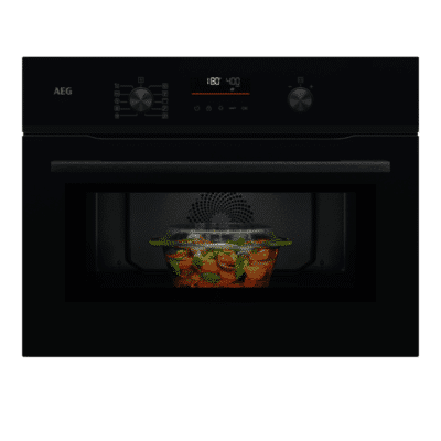 AEG CombiAir Compact Series 5000 Built In Microwave Oven NKO5N401B d