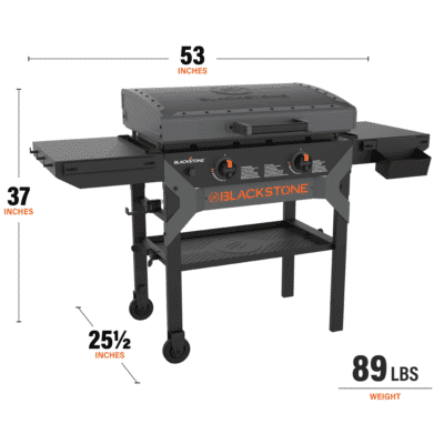 Blackstone Iron Forged 28” Griddle Gas BBQ Grill 2311 H