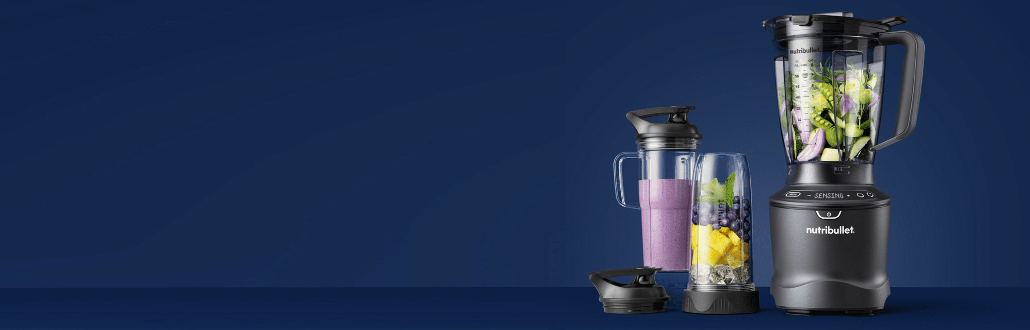 Nutribullet® SmartSense™ Blender Combo Smoothie Maker NBF550DG b1