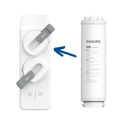 Philips AUT812 10 Filter for Water Solutions Under Sink Reverse Osmosis 10 A