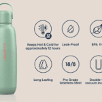 Sodastream FIZZ & GO Stainless Steel Carbonating Bottle 1062402390 a2
