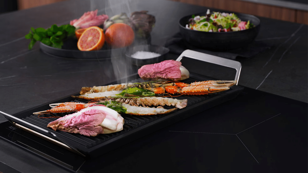 AEG MIG Induction and Gas Hob Combined HF704193NB a