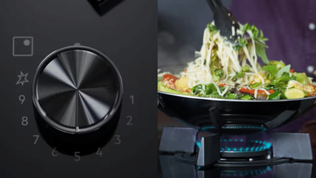 AEG MIG Induction and Gas Hob Combined HF704193NB c