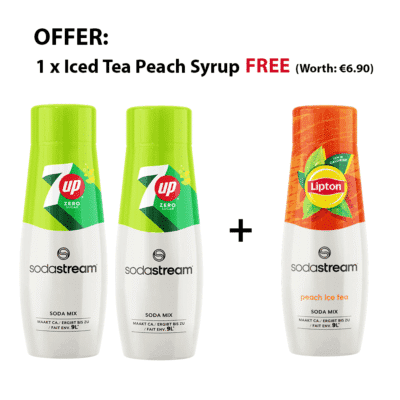 SodaStream 7Up Free Soda Mix Syrup Bundle