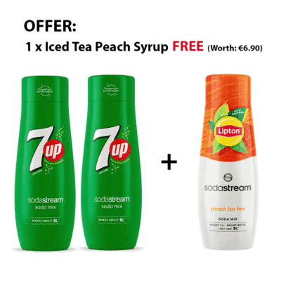 SodaStream 7Up Soda Mix Syrup Bundle