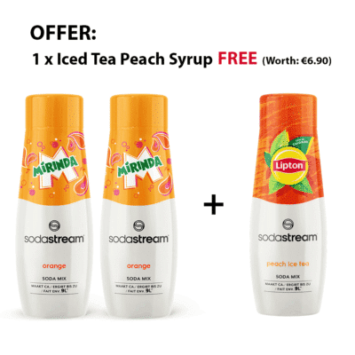 SodaStream Miranda Soda Mix Syrup Bundle