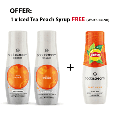 SodaStream Orange Zero Soda Mix Syrup Bundle