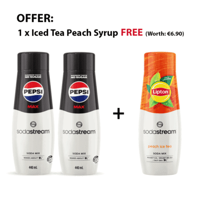 SodaStream Pepsi Max Soda Mix Syrup Bundle