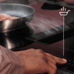 AEG Series 7000 Induction Hob with Built In Extractor PE7000S80 a1
