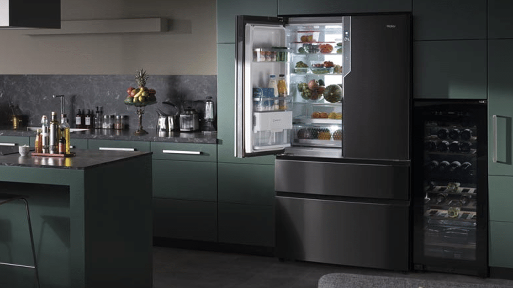 Haier French Door 100 Series 7 French Style Fridge Freezer HB26FSNAAA g