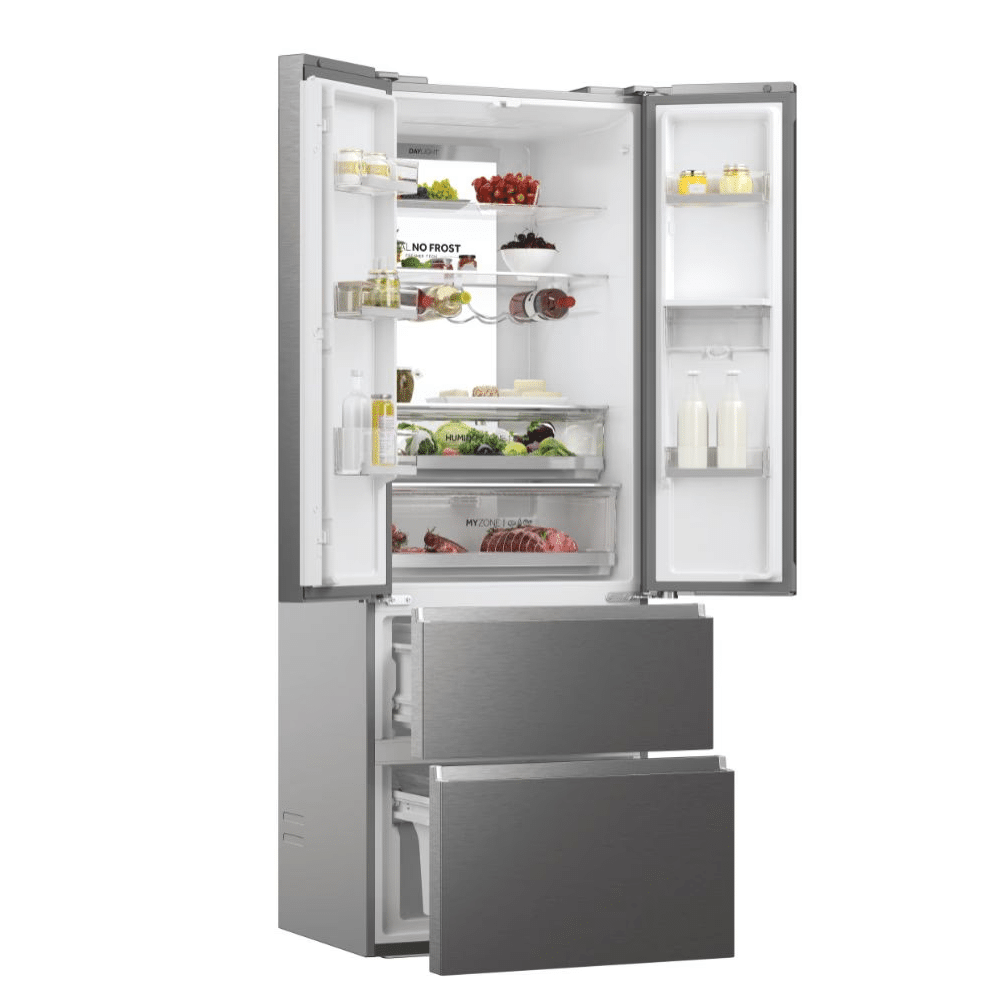 Haier French Door 70 Series 7 Fridge Freezer, 477L,Water Dispenser