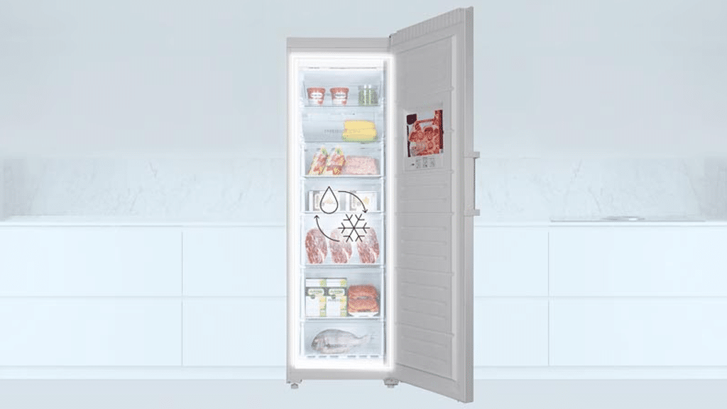 Haier Instaswitch Upright Freezer H3F-320WTAAU1 d
