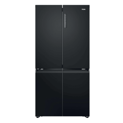 Haier Cube 90 Series 3 American Style Fridge Freezer HCR39F19ENPT D1